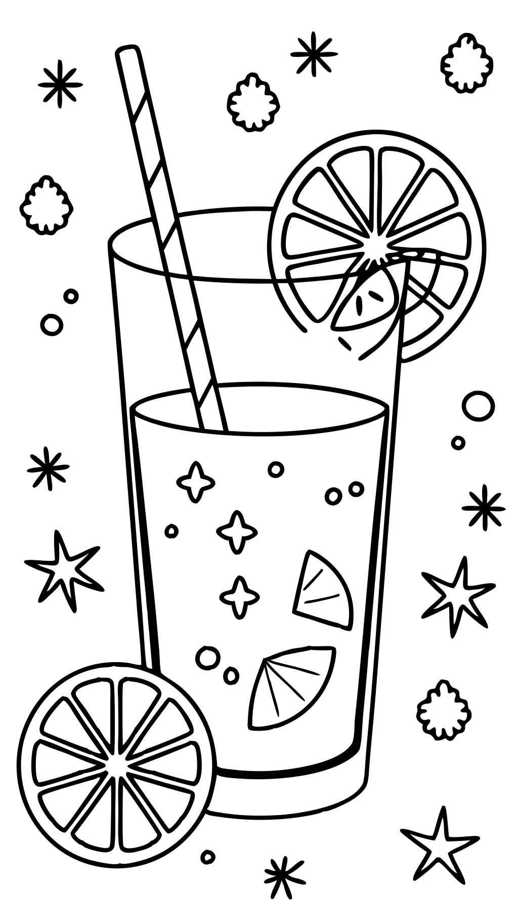 coloring pages lemonade